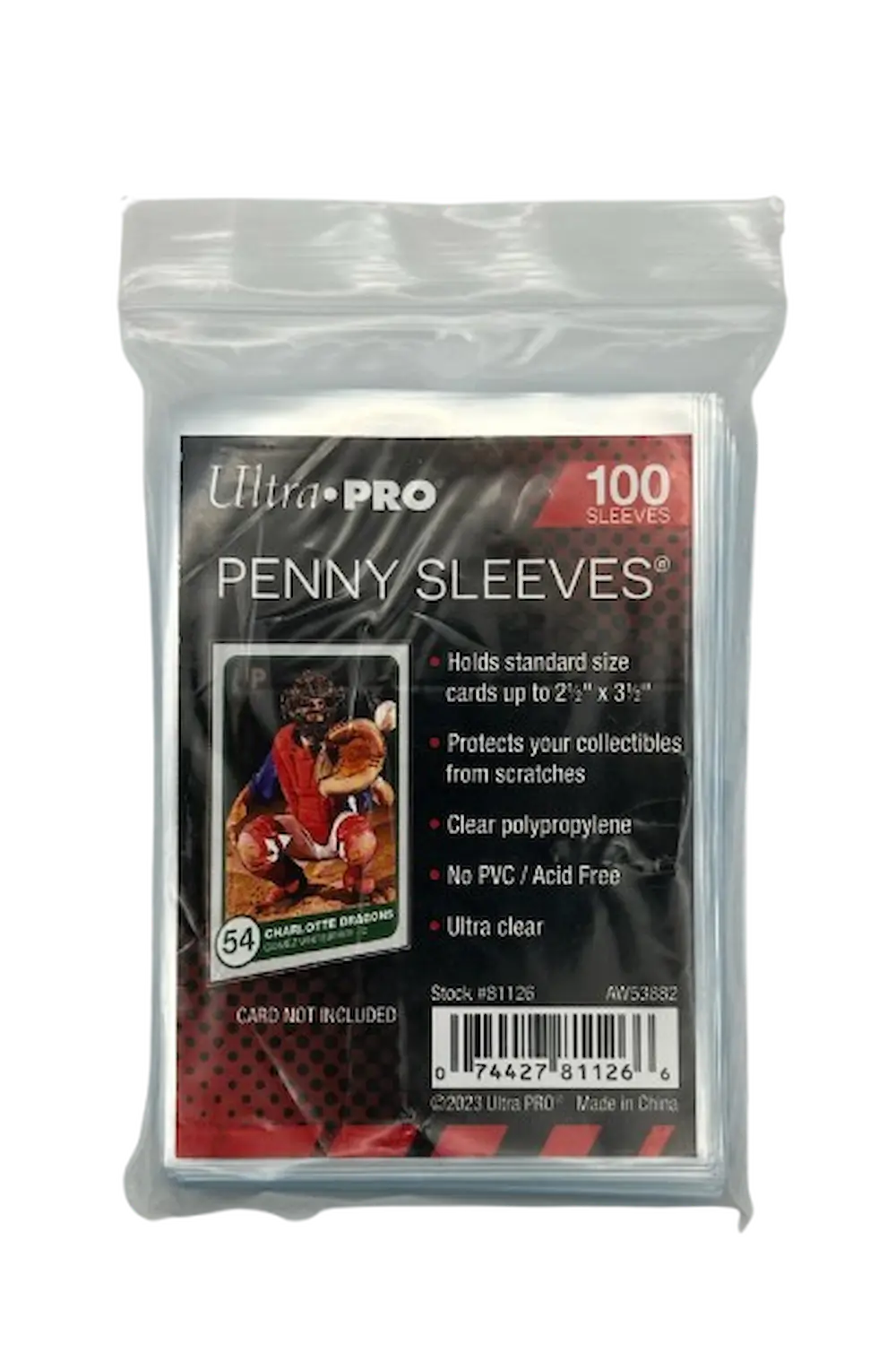 Ultra Pro Soft Sleeves Case – 100 Pieces
